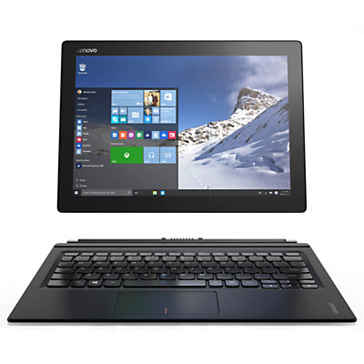 Lenovo Miix 700 Tablet with Detachable Keyboard, Intel M5, 4GB RAM, 128GB, 12 Touch Screen, Black